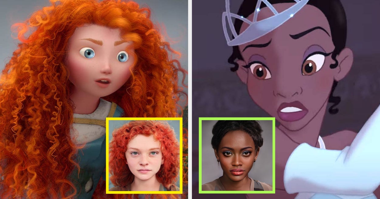 We Used AI To Show What Disney Princesses Would Look Like In Real Life, And Snow White Is Kind Of Creepy