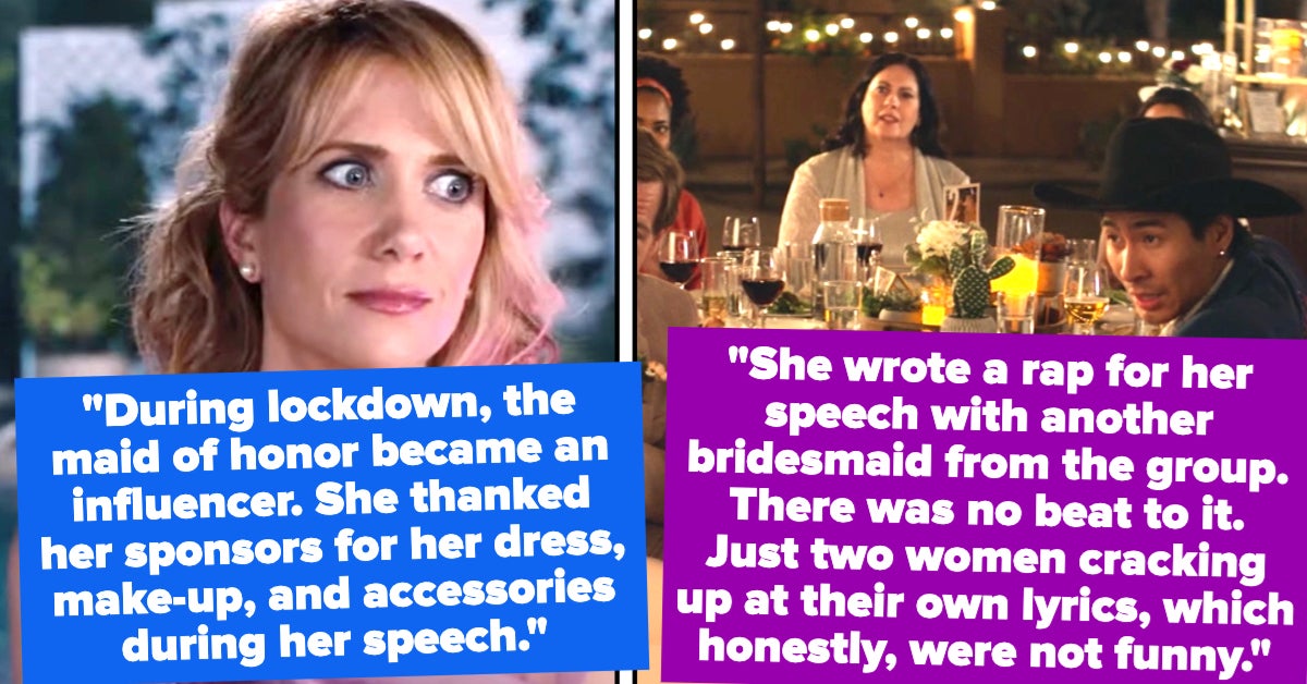 Wedding Guests Are Revealing The Most Cringe Best Man And Maid Of Honor Speeches They've Heard, And It's Wild