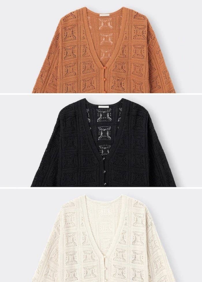 どこから見てもカワイイ Guの 1990円トップス レトロなレース編みが素敵すぎるんです