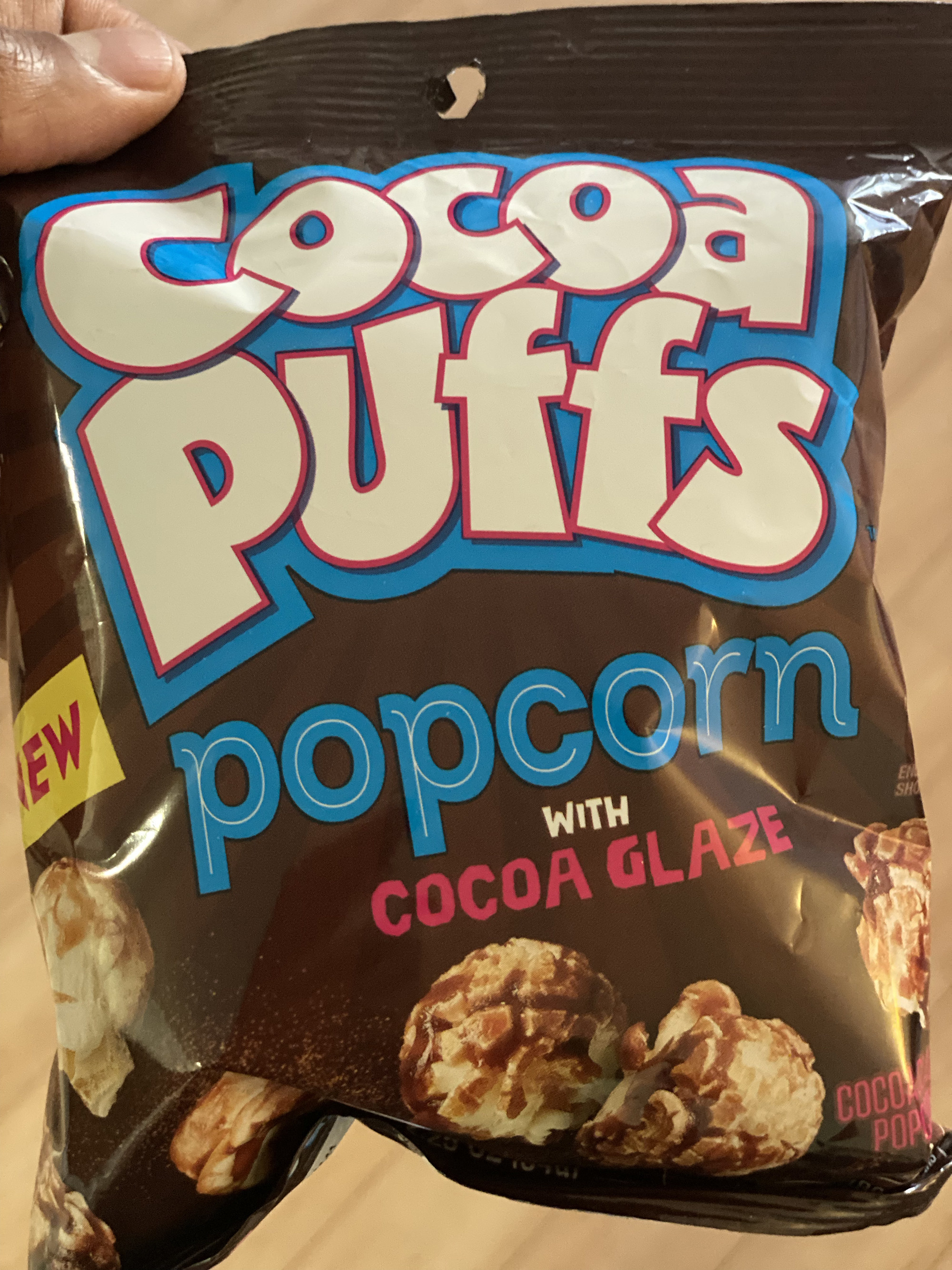 bag of Cocoa Puffs Popcorn