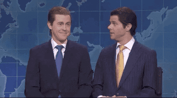 alex moffatt and mikey day saying nepotism alright