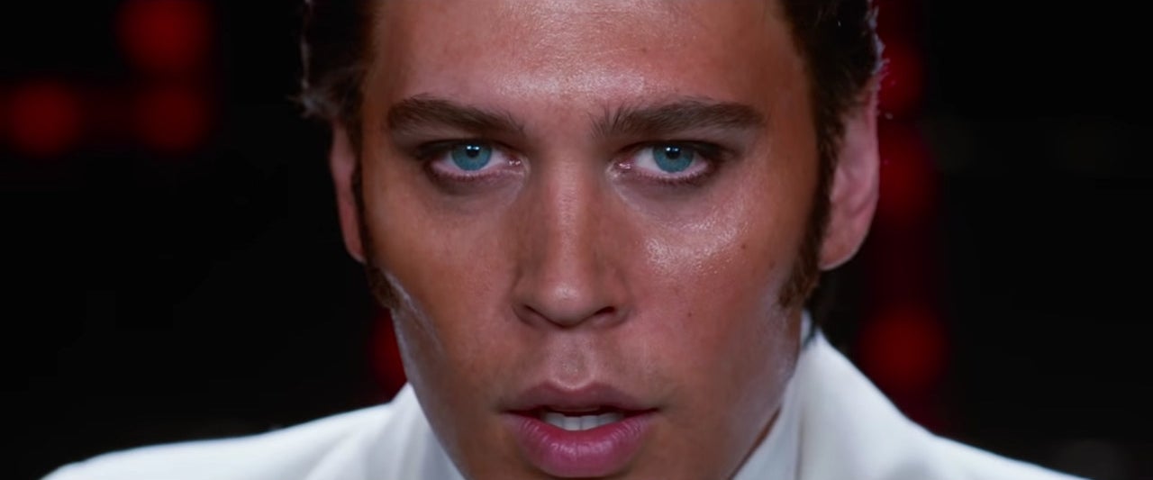 Close-up of Elvis