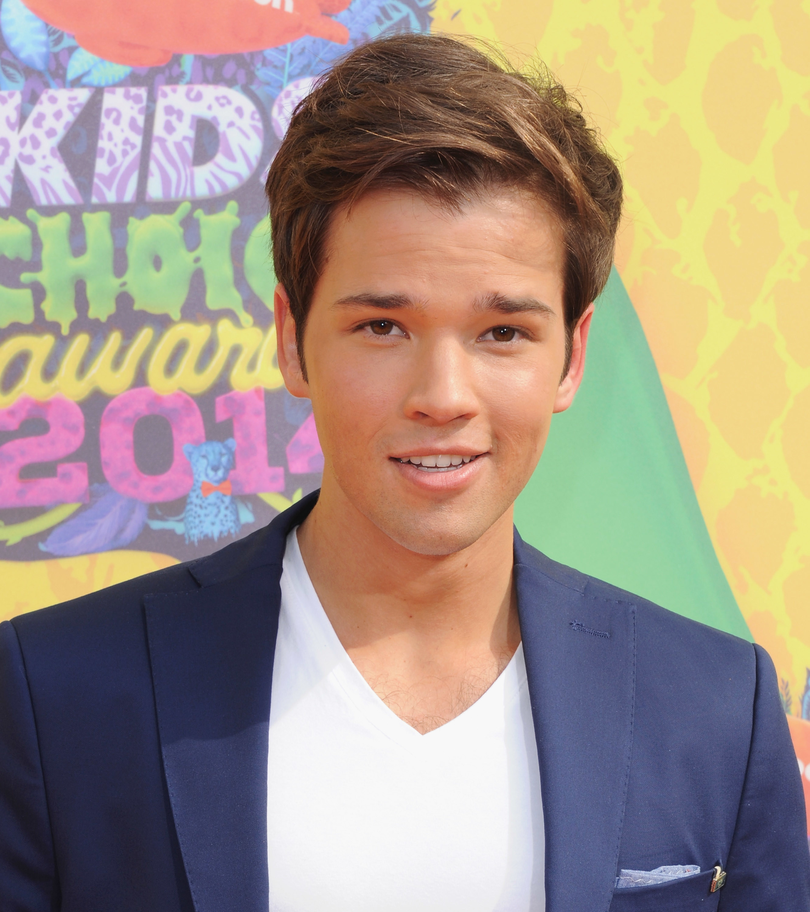 Nathan Kress at a Nickelodeon event in 2014