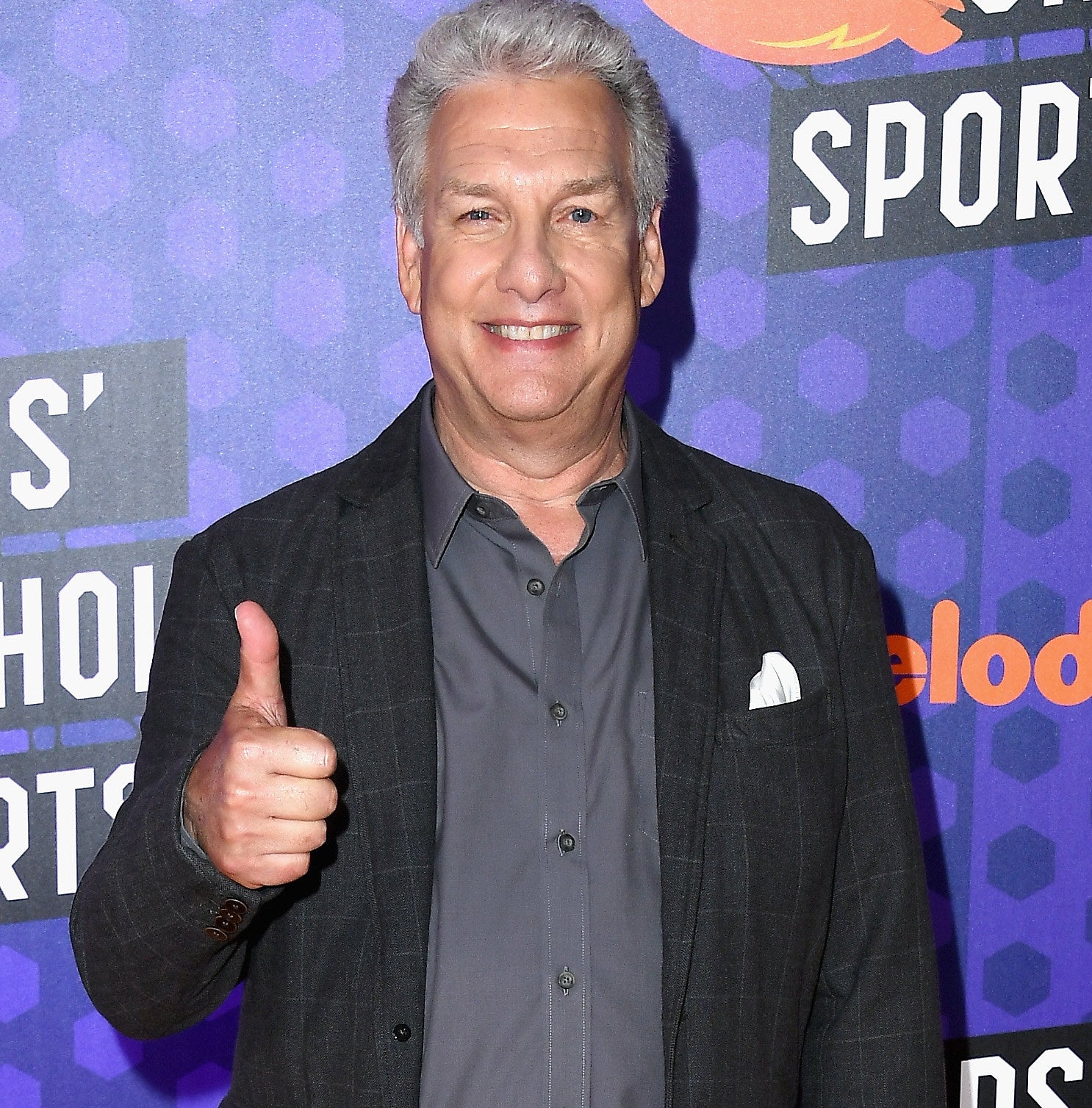Marc Summers attends the Nickelodeon Kids&#x27; Choice Sports 2018 at Barker Hangar on July 19, 2018