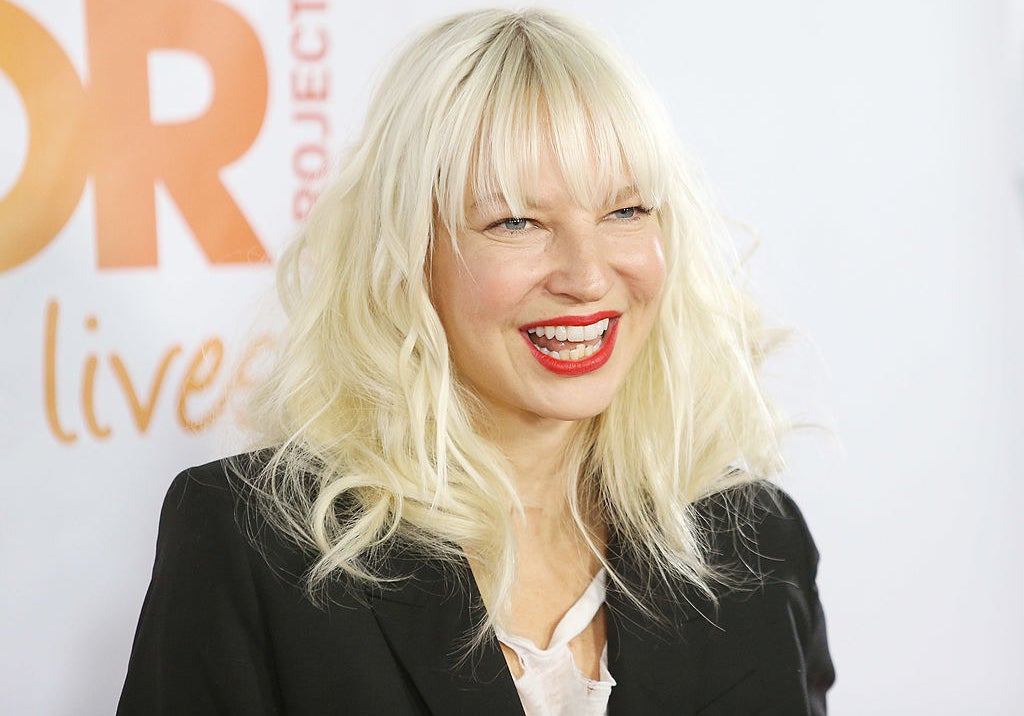Sia Furler arrives at the 15th Annual Trevor Project Benefit held at Hollywood Palladium on December 8, 2013 in Hollywood, California