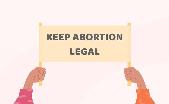 Illustration: &quot;Keep abortion legal&quot;