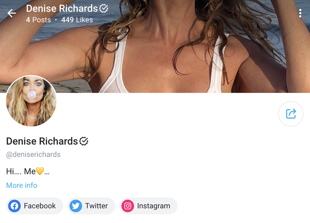 Denise Richards Blowjob - Denise Richards Joined OnlyFans After Charlie Sheen Feud