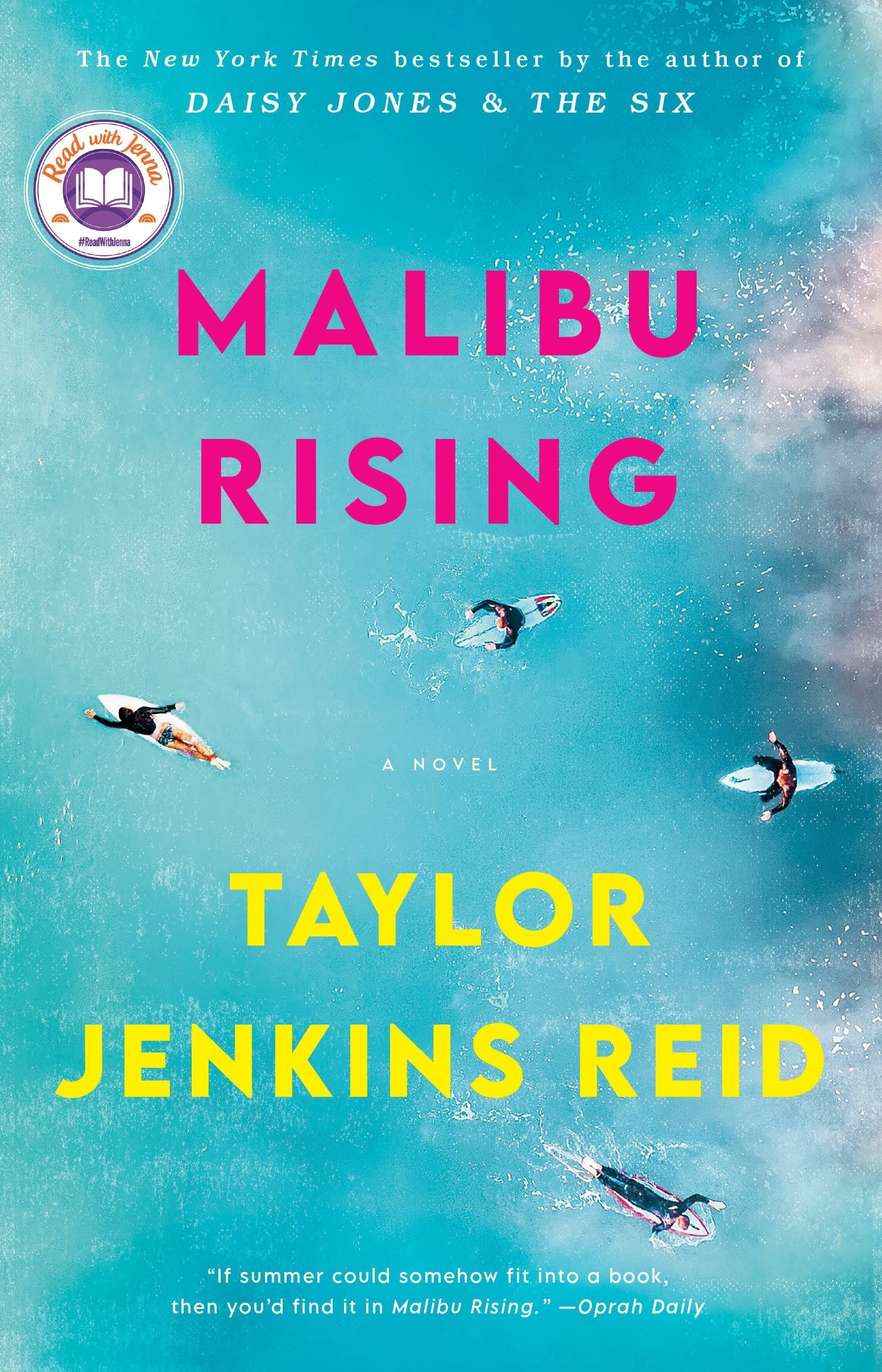 The cover of &quot;Malibu Rising&quot; by Taylor Jenkins Reid.