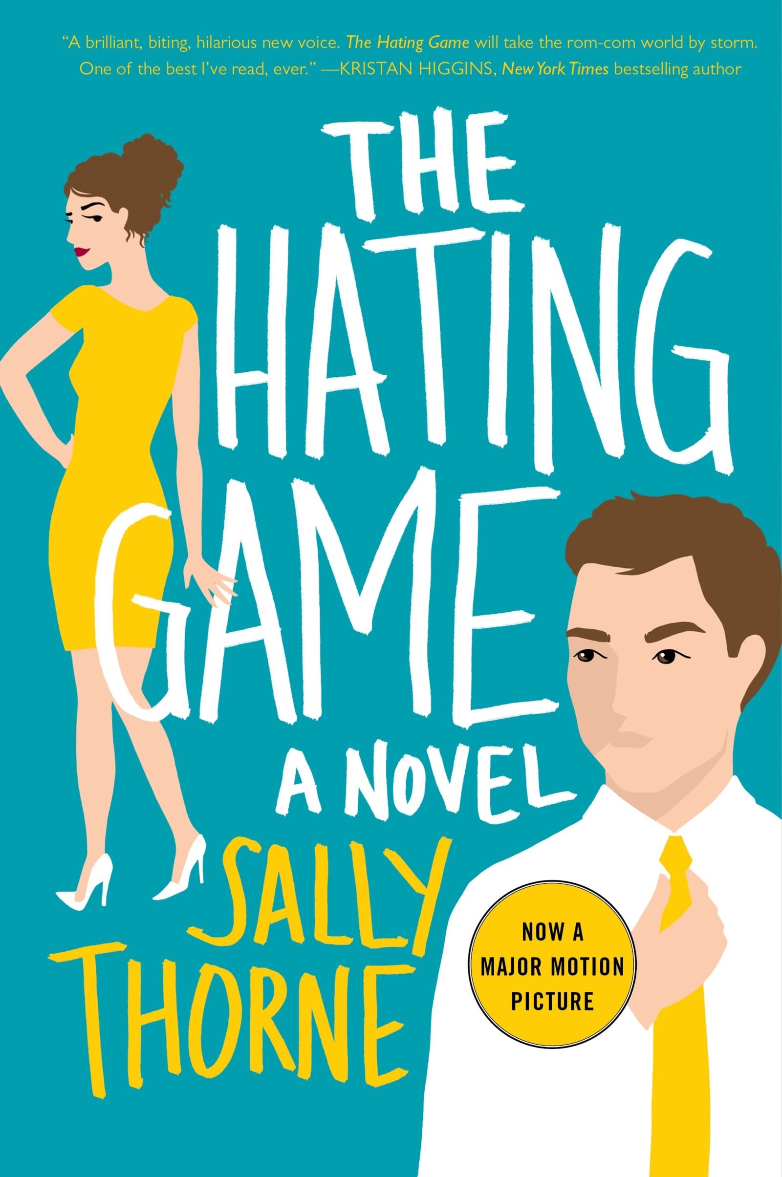 The cover of &quot;The Hating Game&quot; by Sally Thorne.