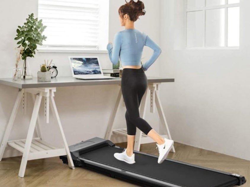 thin treadmill compatible with desktop