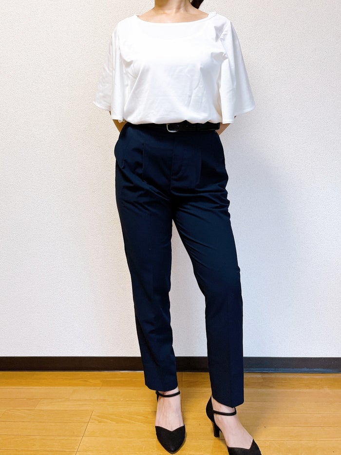 あと3着はほしい。グローバルワークの「華奢見えパンツ」スタイルが盛れる名品です！
