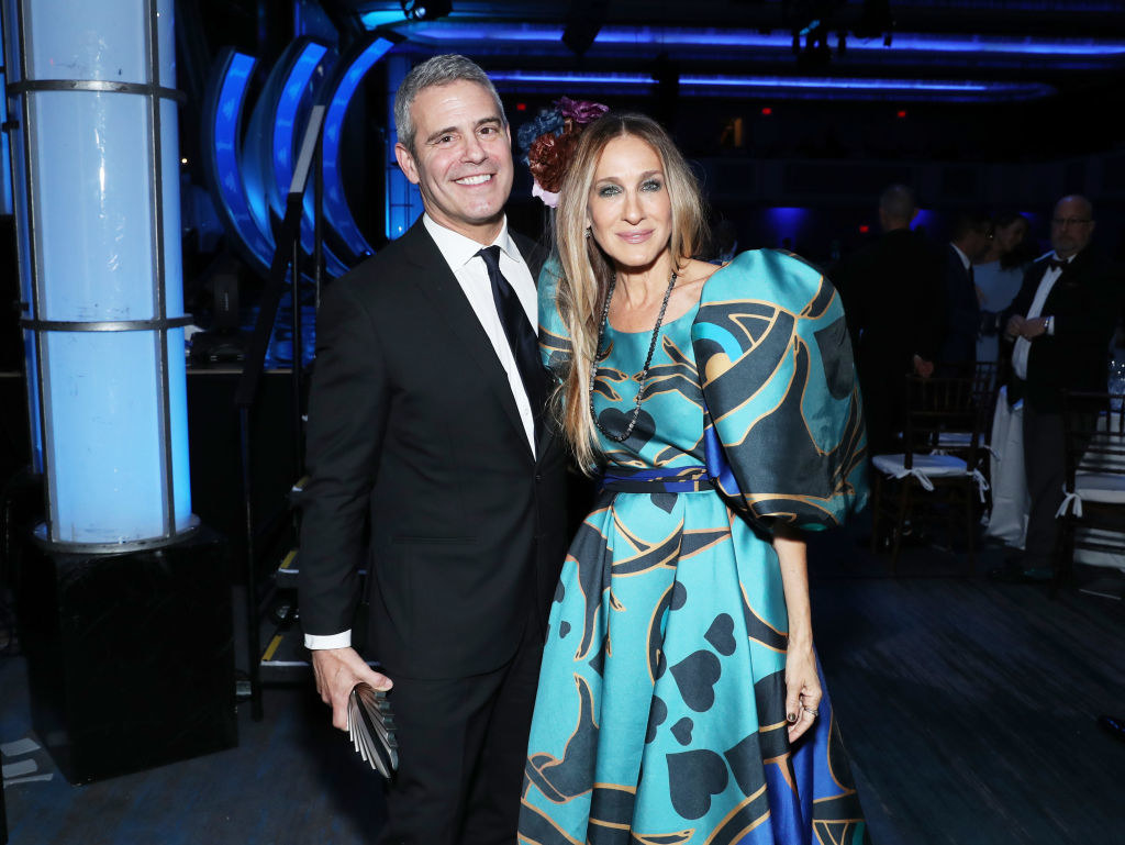 Andy Cohen and Sarah Jessica Parker attend the 30th Annual GLAAD Media Awards