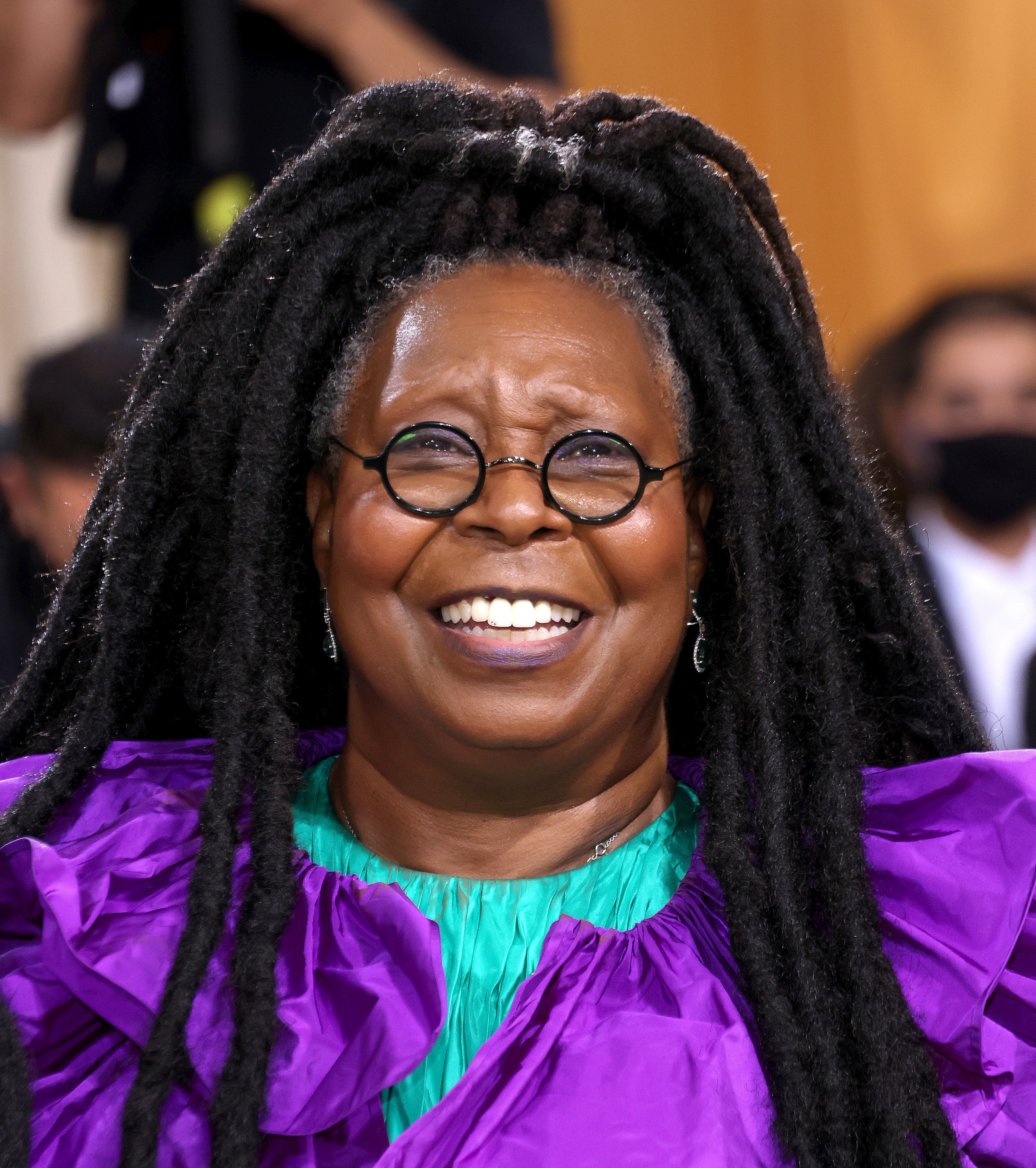 Whoopi Goldberg attends The 2021 Met Gala Celebrating In America: A Lexicon Of Fashion at Metropolitan Museum of Art on September 13, 2021