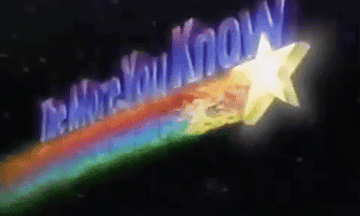 &quot;the more you know&quot; logo