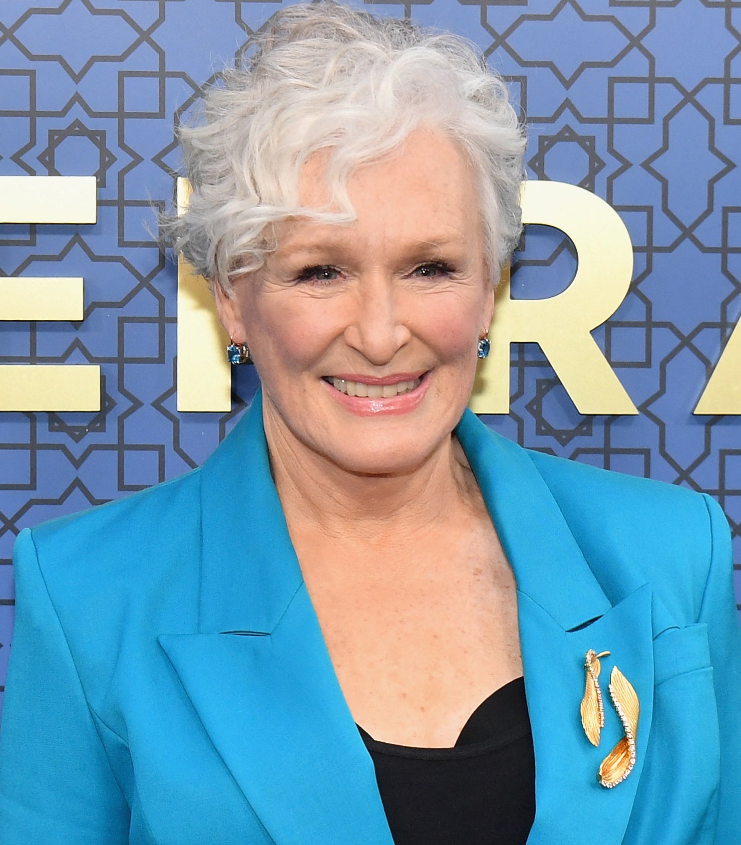 Glenn Close arrives for AppleTV+&#x27;s &quot;Tehran&quot; season 2 premiere at the Robin Williams center in New York, May 4, 2022