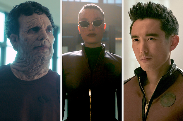 Alphonso and Fei and evil ben from season 3 of the umbrella academy