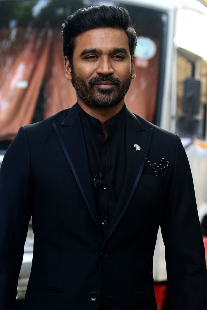 Dhanush poses for a picture