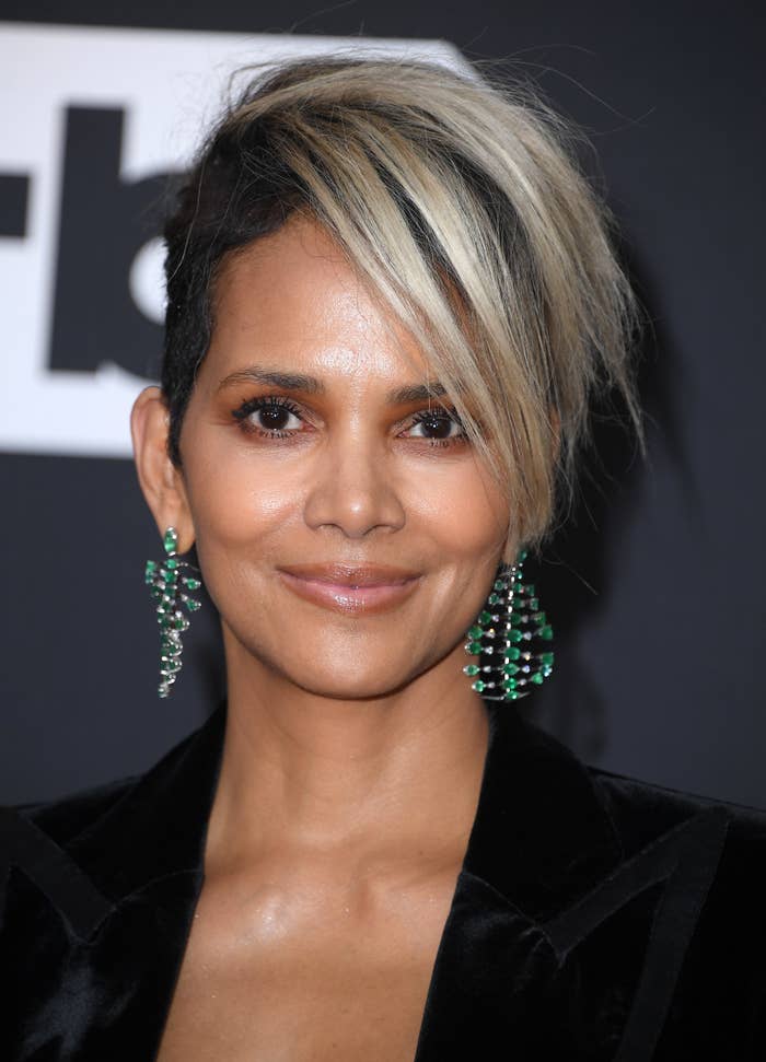 Closeup of Halle Berry