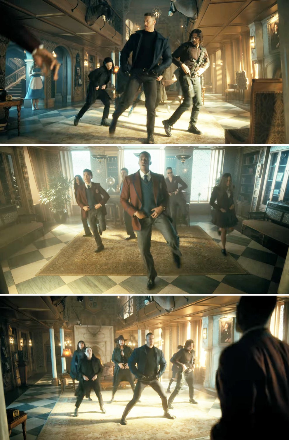 Umbrella Academy Footloose Dance Behind The Scenes