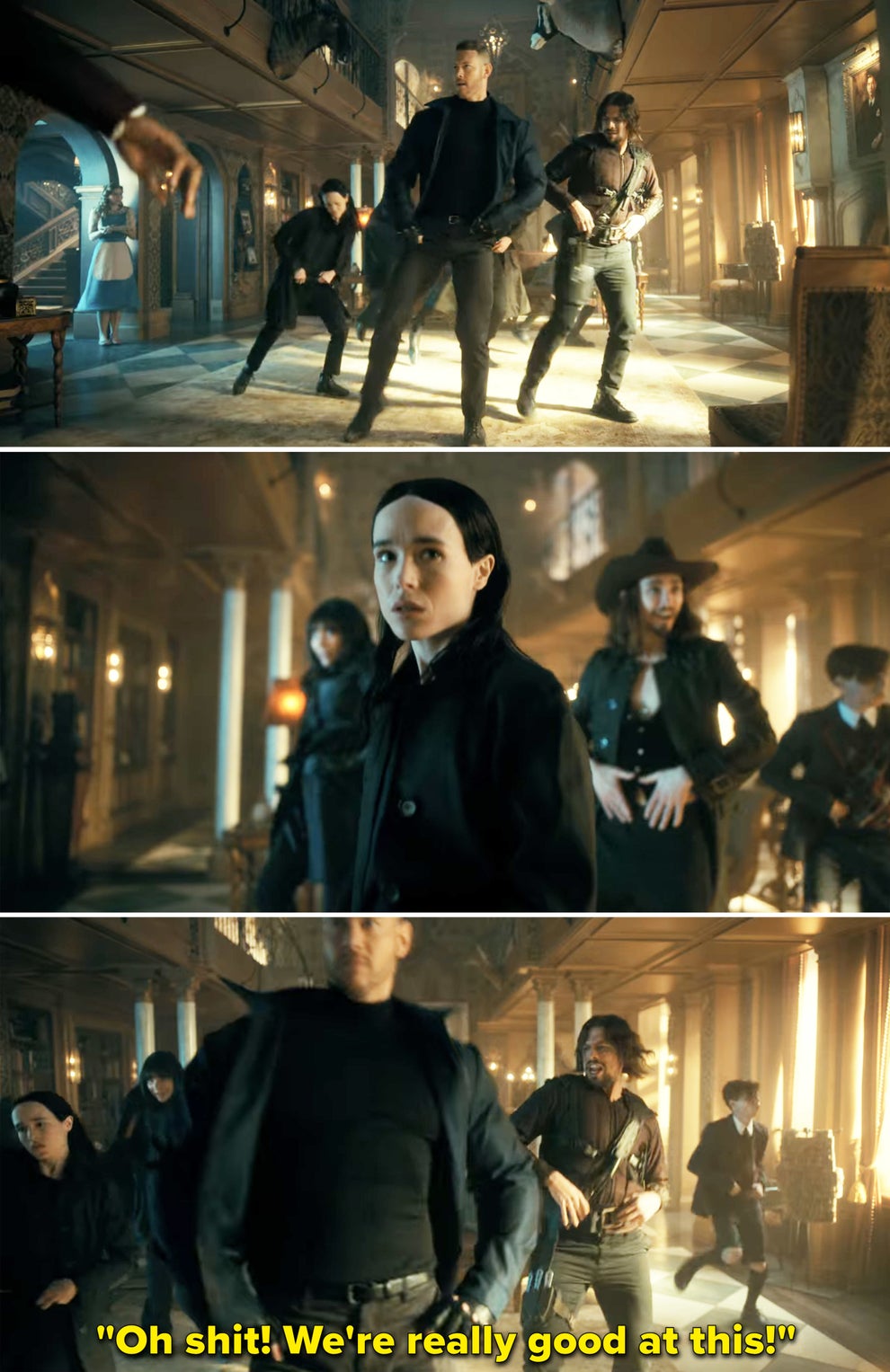 Umbrella Academy Footloose Dance Behind The Scenes