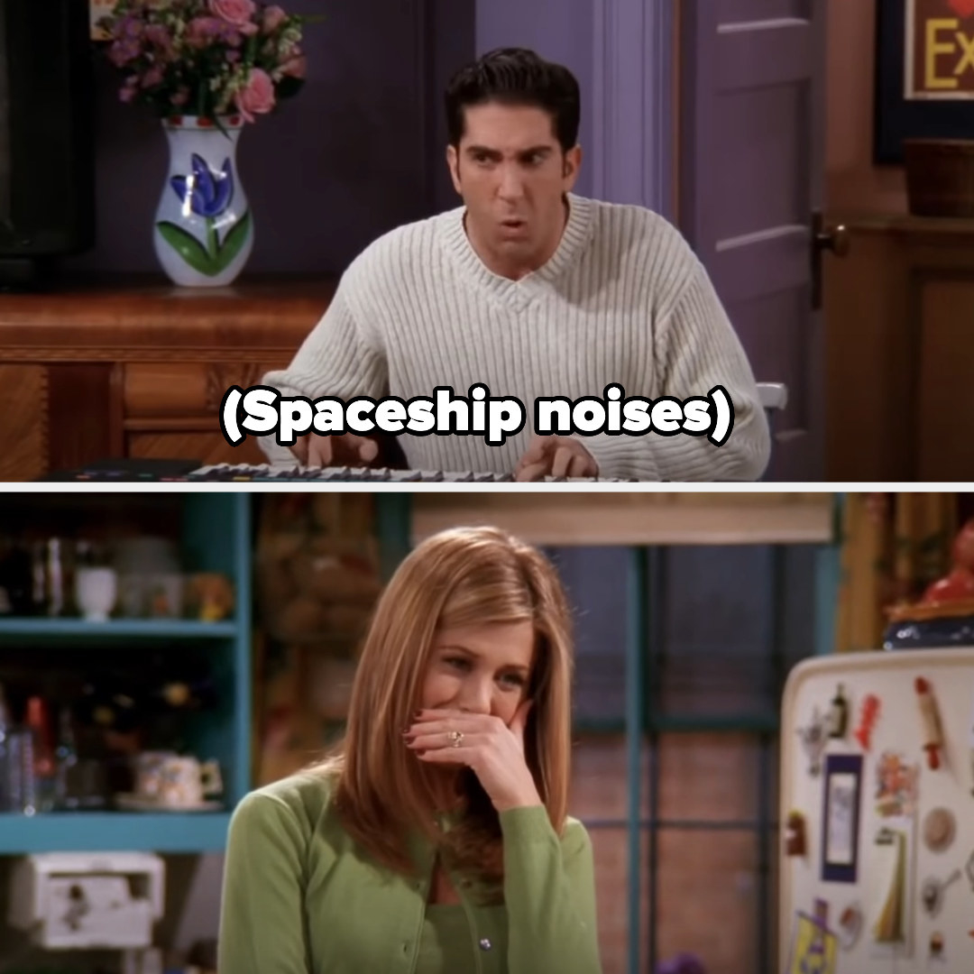 Jennifer again covering her mouth with her hand