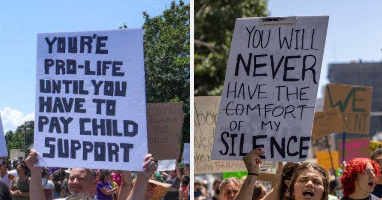 "Not Your Incubator," "This Is Not Democracy," And 25 More Powerful Protest Signs From This Weekend's Demonstrations For Abortion Rights
