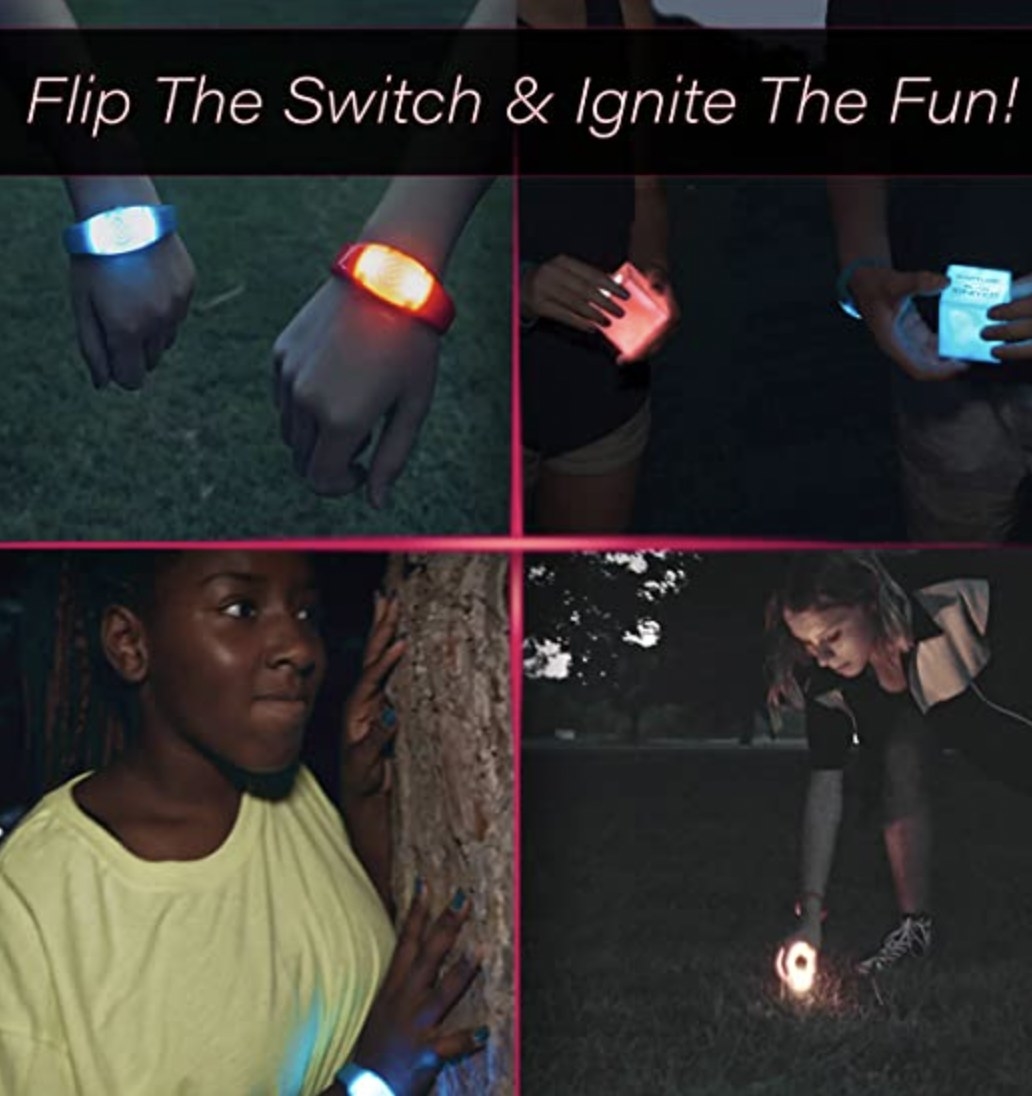 glow in the dark capture the flag set