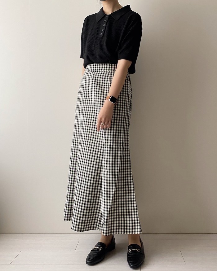 niko and…（ニコアンド）の人気ファッションアイテム「サラサラリネン風マーメイドスカート」オシャレで細見えしてコーデしやすいからオススメ