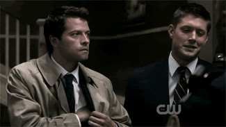 Dean and Castiel from Supernatural