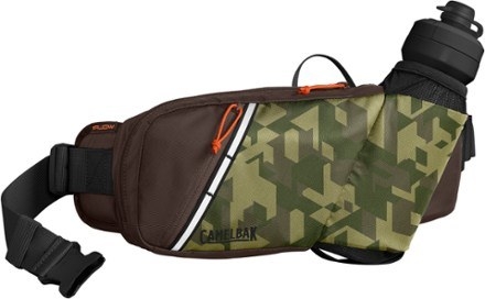 The Camelbak Podium Flow Hydration Belt in camouflage