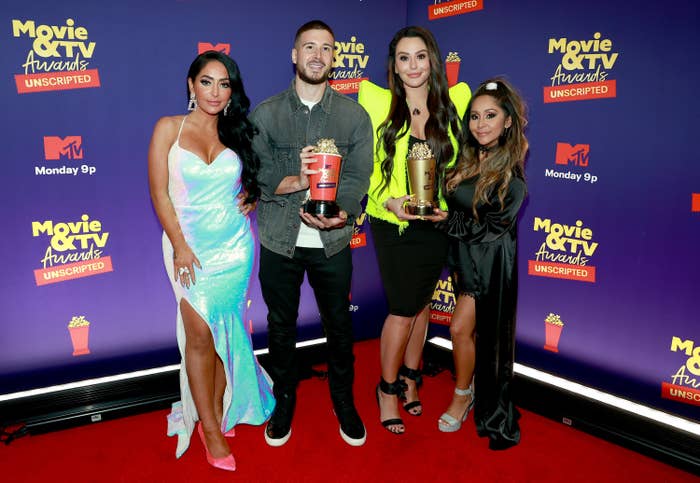 Angelina Pivarnick, Vinny Guadagnino, JWoww and Snooki