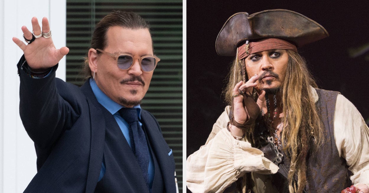 Johnny Depp’s Team Responded To Rumors That He’s Set To Reprise His Role As Captain Jack Sparrow In A New “Pirates Of The Caribbean” Film After Winning The Defamation Case Against Amber Heard