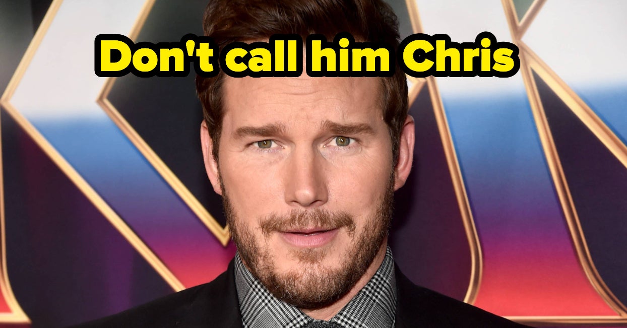 Ummm, So, Chris Pratt Apparently Hates Being Called "Chris," Like No One Calls Him That