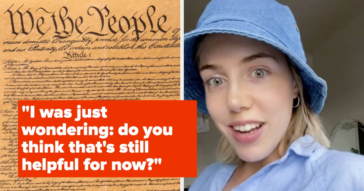 This Australian Woman Asked Why Americans Adhere To A Nearly 300-Year-Old Document And Points Were Made