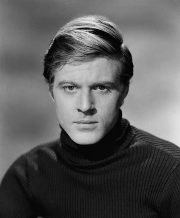 Robert Redford&#x27;s headshot in 1963