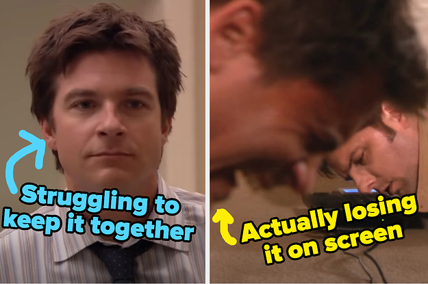 23 Of The Funniest TV Moments Where Actors Actually Broke Character