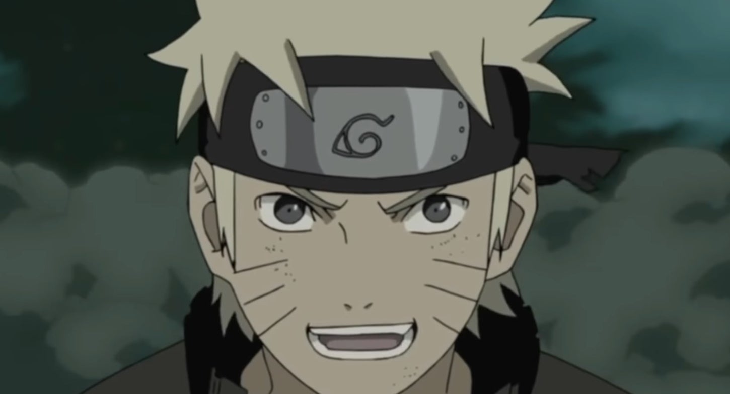 Close-up of Naruto in &quot;Naruto Shippuden&quot;