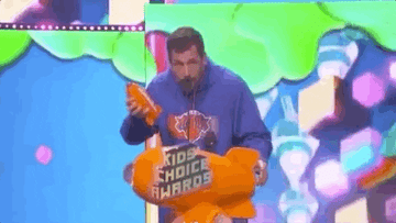 Adam Slander en los Kids Choice Awards