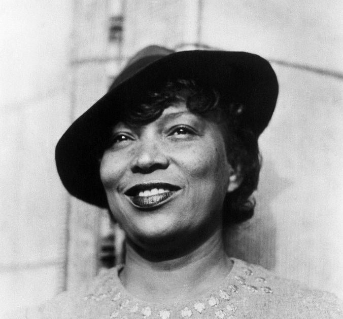 Closeup of Zora Neale Hurston