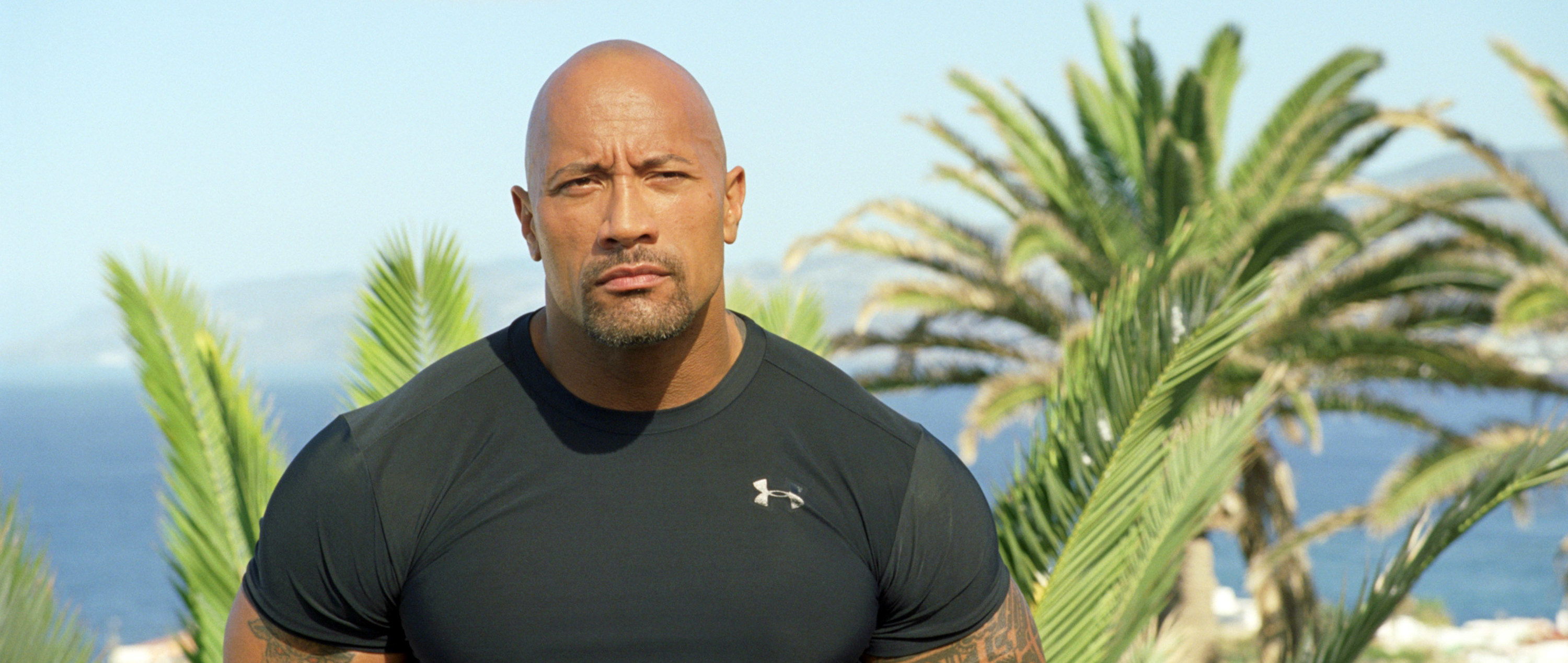 The Rock with a beach backdrop