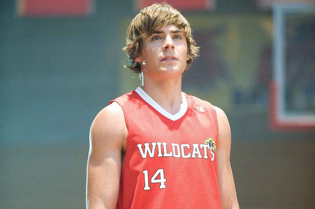 Zac Efron in &quot;High School Musical&quot;