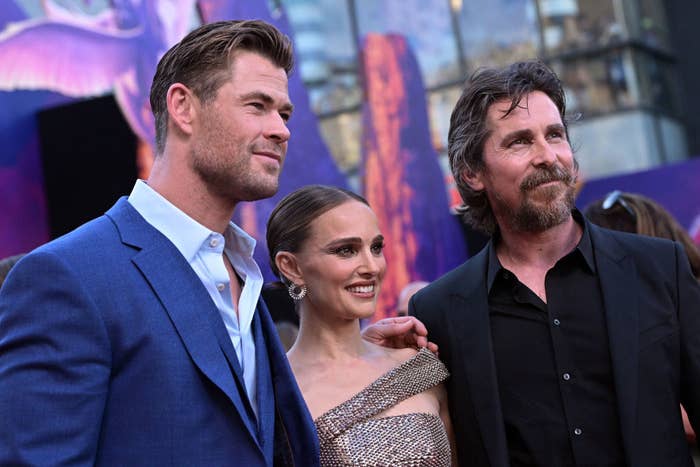 Natalie Portman, Christian Bale y Christian Bale