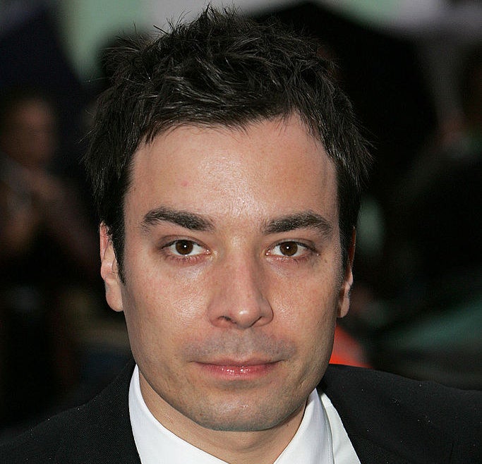 Closeup of Jimmy Fallon