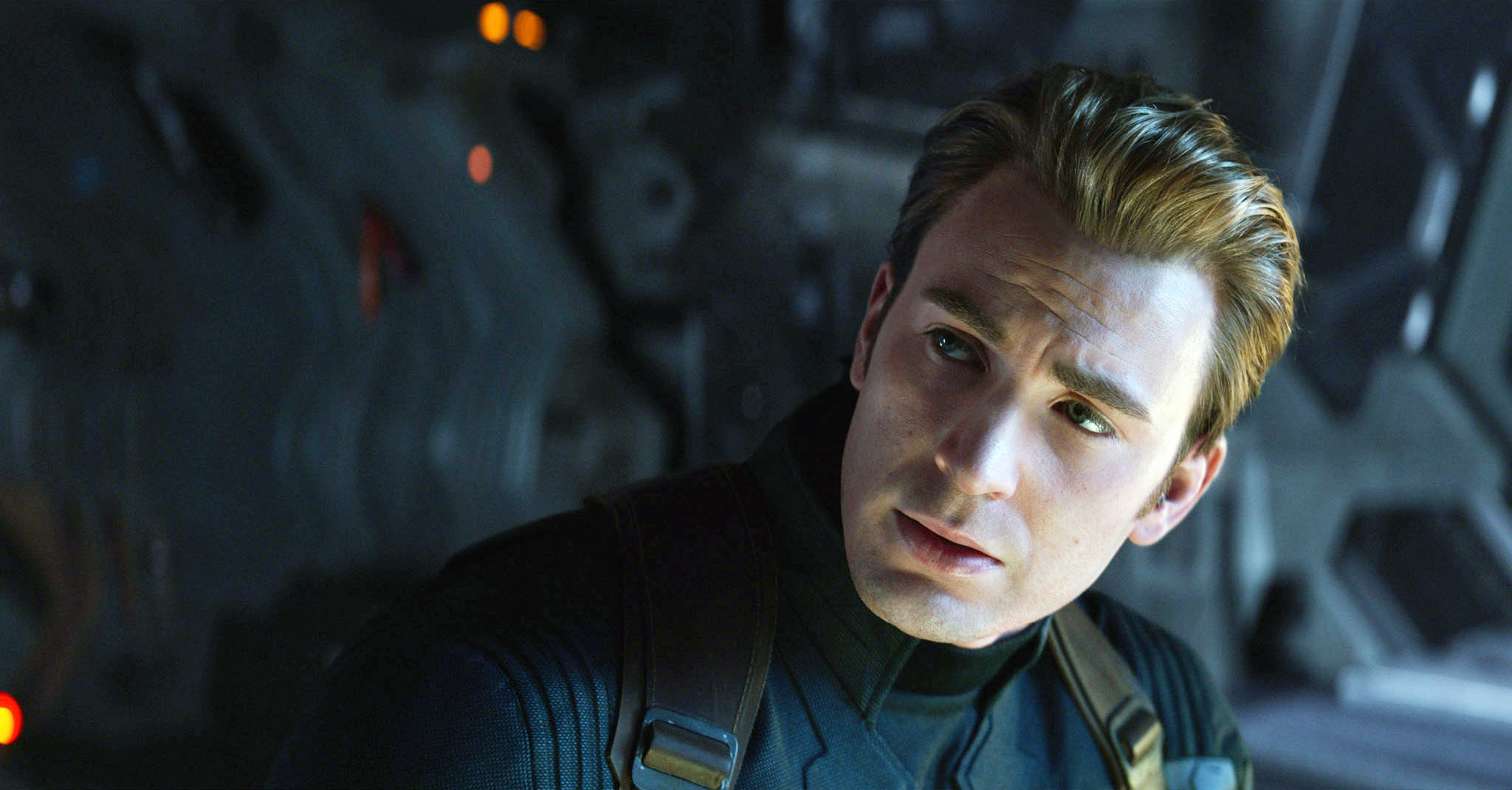 Evans as Captain America
