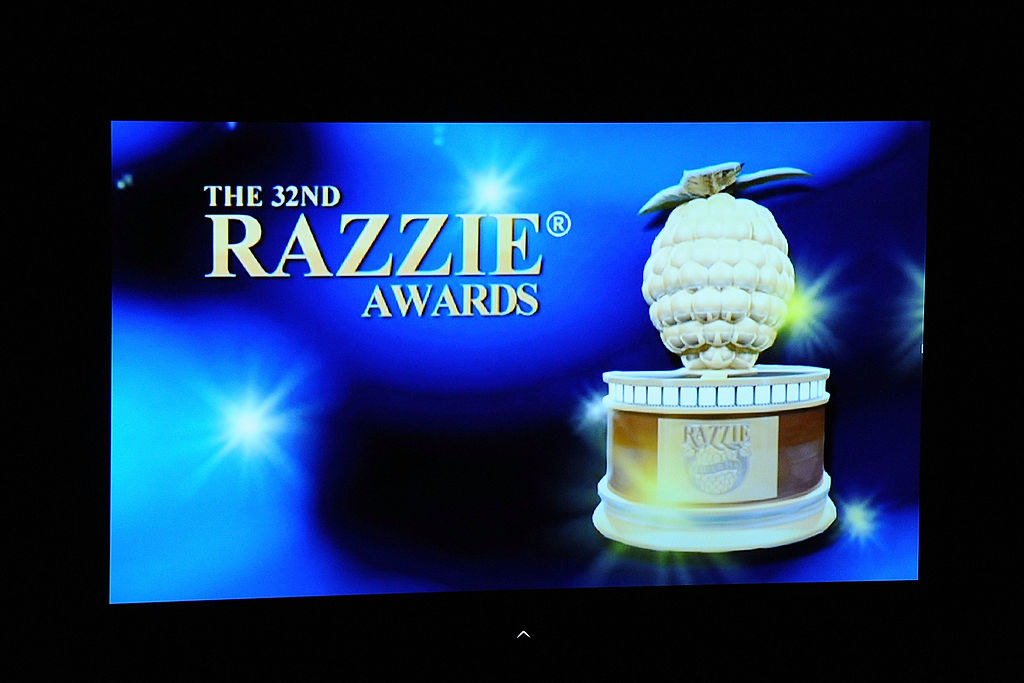 Screenshot of the 32nd Razzie Awards