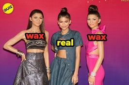 Let's just say, Ariana Grande's wax figure is...interesting.