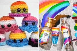 crochet buddies and bath and body works pride collection