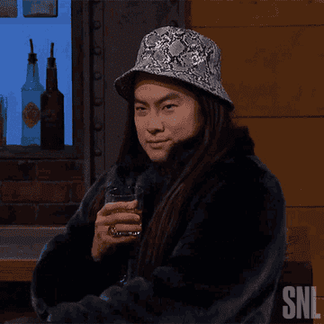 Bowen Yang on &quot;SNL&quot; raising a glass