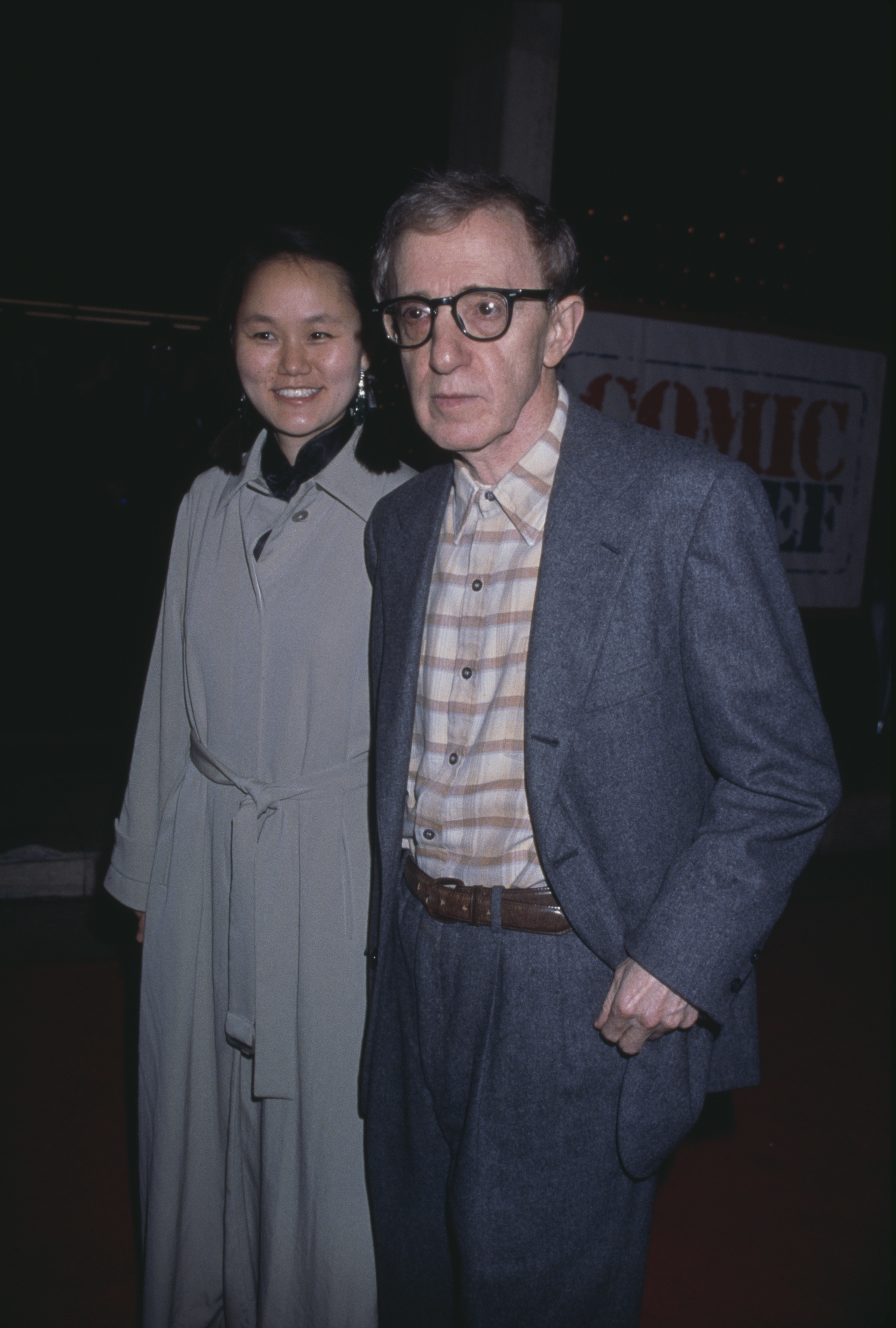 Woody Allen and Soon-Yi Previn at the premiere of &#x27;Deconstructing Harry&#x27; held in Los Angeles, California in 1997