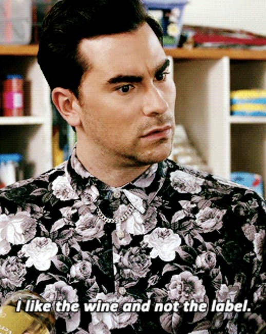 David from &quot;Schitt&#x27;s Creek:&quot; &quot;I like the wine and not the label&quot;